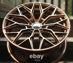 19 Bronze CR-7 Roues Alliage Opel Vivaro Mk2 Renault Trafic 2014 5x114
