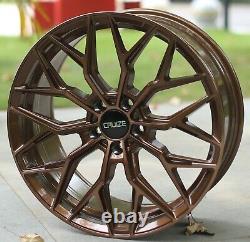 19 Bronze CR-7 Roues Alliage Opel Vivaro Mk2 Renault Trafic 2014 5x114