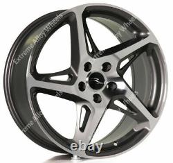 19 Gris R4 Roues Alliage pour Opel Vivaro Mk2 Renault Trafic 2014 5x114