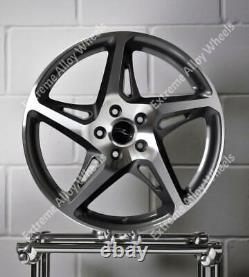 19 Gris R4 Roues Alliage pour Opel Vivaro Mk2 Renault Trafic 2014 5x114