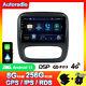 256g Android 13 Autoradio Gps Navi Pour Renault Trafic 3 Opel Vivaro B 2014-2021