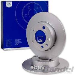 2X ATE Disques de Frein Arrière 280,0mm Plein Pour Opel Vivaro Renault Trafic