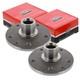 2x Mapco Moyeu Avant Compatible Avec Nissan Primastar Opel Vivaro Renault Trafic