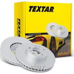 2 Textar Disques Avant pour Fiat Talento Nissan Opel Vivaro Renault Trafic