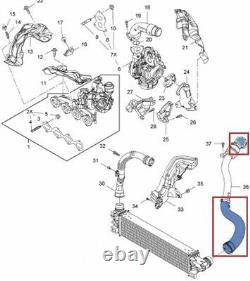 2x Durite Entrée D'Air pour Renault Trafic DCI Opel Vivaro 1.6 CDTI 144601915R