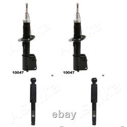 4X ASHIKA AMORTISSEURS AVANT + ARRIÈRE Pour NISSAN OPEL VIVARO RENAULT TRAFIC