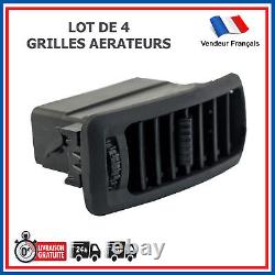 4 Grille Ventilation Diffuseur Air pour RENAULT TRAFIC II VIVARO A PRIMASTAR