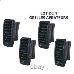 4 Grille Ventilation Diffuseur Air pour RENAULT TRAFIC II VIVARO A PRIMASTAR
