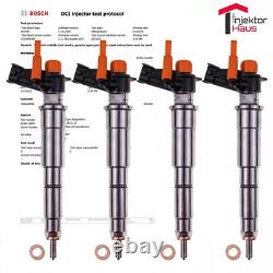 4x 0445115007 Bosch Injecteur Renault Trafic Laguna Opel Vivaro 2.0 H82409398