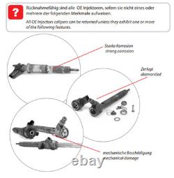4x 0445115007 Bosch Injecteur Renault Trafic Laguna Opel Vivaro 2.0 H82409398