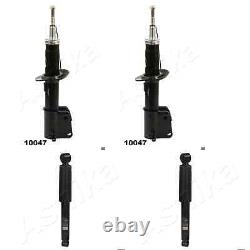 4x ASHIKA Amortisseur Avant+Arrière pour Nissan Opel Vivaro Renault Trafic