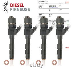 4x Carburant Buse d'injection 0445110146 1.9 Opel Vivaro Renault Trafic Dti DCI