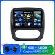 6+128g Autoradio Gps Android 13 Pour Renault Trafic Opel Vivaro B Dab Swc Wifi