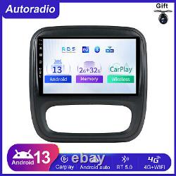 Android 13 Autoradio Pour Renault Trafic 3 2014-2021/Opel Vivaro B 2014-2018 Cam