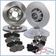 Atec Disques De Frein+plaquettes De Frein Avant+arrière Pour Opel Vivaro A 01-14