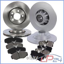 Atec Disques De Frein+plaquettes De Frein Avant+arrière Pour Opel Vivaro A 01-14