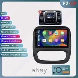 Autoradio Renault Trafic-Opel Vivaro B-Fiat Talento 2014-2021 CarPlay 2G+32GB