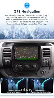 Autoradio Renault Trafic-Opel Vivaro B-Fiat Talento 2014-2021 CarPlay 4G+64GB