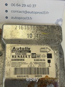 Calculateur Capteur Airbag Boitier D' Air Bag Vierge Renault Trafic 8200969856