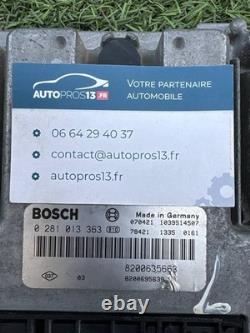 Calculateur Moteur Renault Trafic Master 2.5dci 0281013363 8200635663 8200695639
