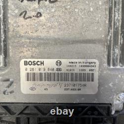 Calculateur RENAULT Trafic Opel Vivaro 2.0 DCI 0281019840 237101754R 237103316R
