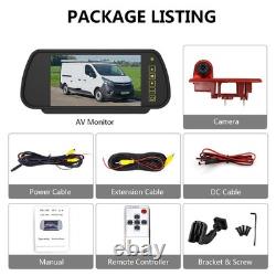 Caméra Recul 7 Pouces + Écran pour Renault Trafic Opel Vivaro Nissan Fiat Caméra Recul 7 Pouces + Écran pour Renault Trafic Opel Vivaro Nissan Fiat
