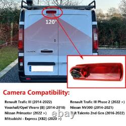 Caméra Recul 7 Pouces + Écran pour Renault Trafic Opel Vivaro Nissan Fiat