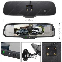 Caméra de Recul 6.86 Pouces + Écran pour Renault Trafic Opel Vivaro Nissan Fiat