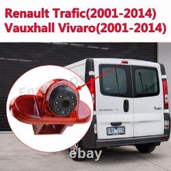 Caméra de recul feu stop arrière7Écran pour Renault Trafic Opel Vauxhall Vivaro