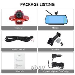 Caméra de recul sans fil+7Écran Pour Opel Vivaro Nissan Renault Trafic2001-2005