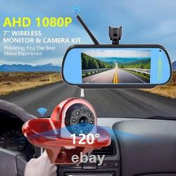 Caméra de recul sans fil+7Écran Pour Opel Vivaro Nissan Renault Trafic2001-2005