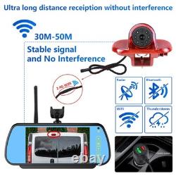 Caméra de recul sans fil+7Écran Pour Opel Vivaro Nissan Renault Trafic2001-2005