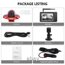 Caméra de recul sans fil feu de stop+5 Écran pour Renault Trafic Opel Vivaro