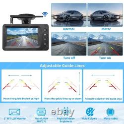 Caméra de recul sans fil feu de stop+5 Écran pour Renault Trafic Opel Vivaro