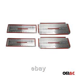 Couverture de Seuil de porte pour Renault Trafic Opel Vivaro 2001-2014 inox 4x