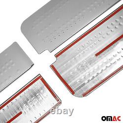 Couverture de Seuil de porte pour Renault Trafic Opel Vivaro 2001-2014 inox 4x