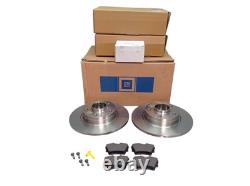 Disque de Frein Garnitures Arrière Kit pour Opel Vivaro Renault Trafic 95599296