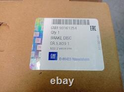 Disque de Frein Garnitures Arrière Kit pour Opel Vivaro Renault Trafic 95599296