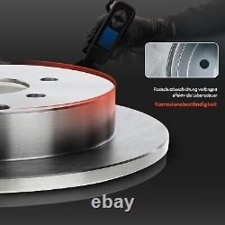 Disques De Frein Arrière Ø280Mm Pour Opel Vivaro X82 Renault Trafic 3