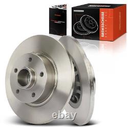 Disques De Frein Arrière Ø280 Pleins 2x Pour Renault Trafic 3 Opel Vivaro X82
