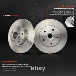 Disques De Frein Arrière Ø280 Pleins 2x Pour Renault Trafic 3 Opel Vivaro X82