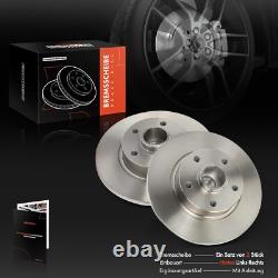 Disques De Frein Arrière Ø280 Pleins 2x Pour Renault Trafic 3 Opel Vivaro X82