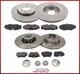 Disques + Revêtements Avant+arrière Pour Renault Trafic Ii 2 + Opel Vivaro A