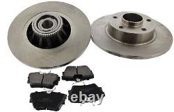 Disques + Revêtements Avant+Arrière pour Renault Trafic II 2 + Opel Vivaro A