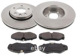 Disques + Revêtements Avant+Arrière pour Renault Trafic II 2 + Opel Vivaro A