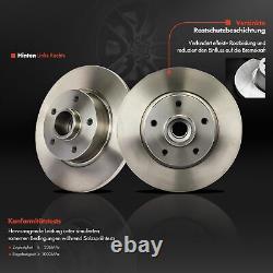 Disques de Frein Plaquettes Arrière 280mm pour Opel Vivaro B X82 Renault Trafic