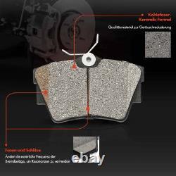 Disques de Frein Plaquettes Arrière 280mm pour Opel Vivaro B X82 Renault Trafic