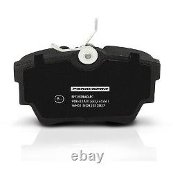 Disques de Frein Plaquettes Arrière 280mm pour Opel Vivaro B X82 Renault Trafic