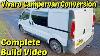 Diy Campervan Conversion 90 Minute Vivaro Complete Van Build Video