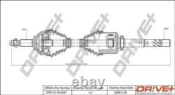 Dr! Ve + Arbre 1015mm avant Droit Convient pour Opel Vivaro Renault Trafic